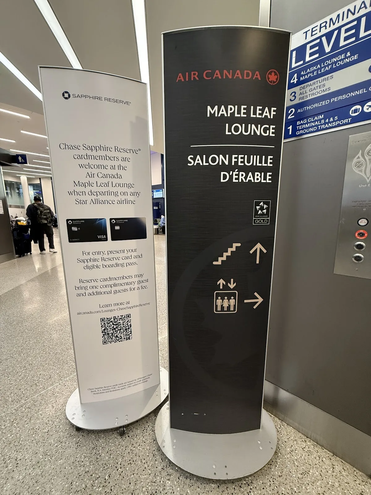 Air Canada Maple Leaf Lounge Los Angeles
