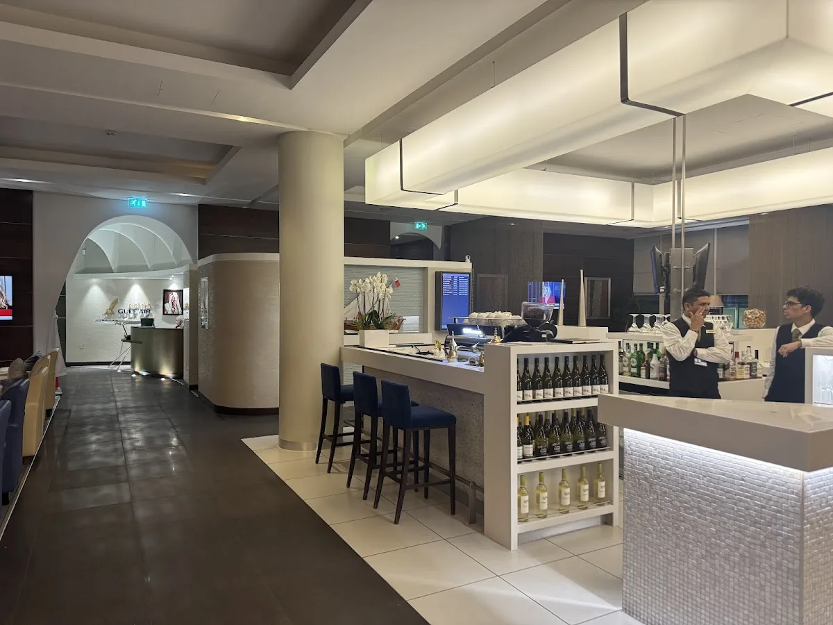 Gulf Air Falcon Gold Lounge London Heathrow